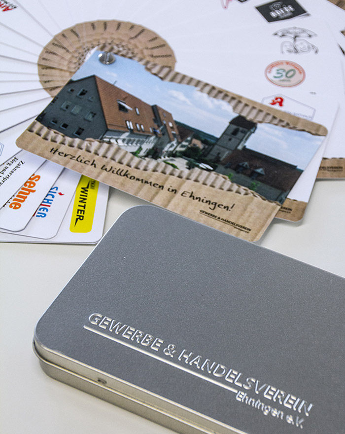 GHV Ehningen Willkommensbox GHV Ehningen Willkommensbox und Karten