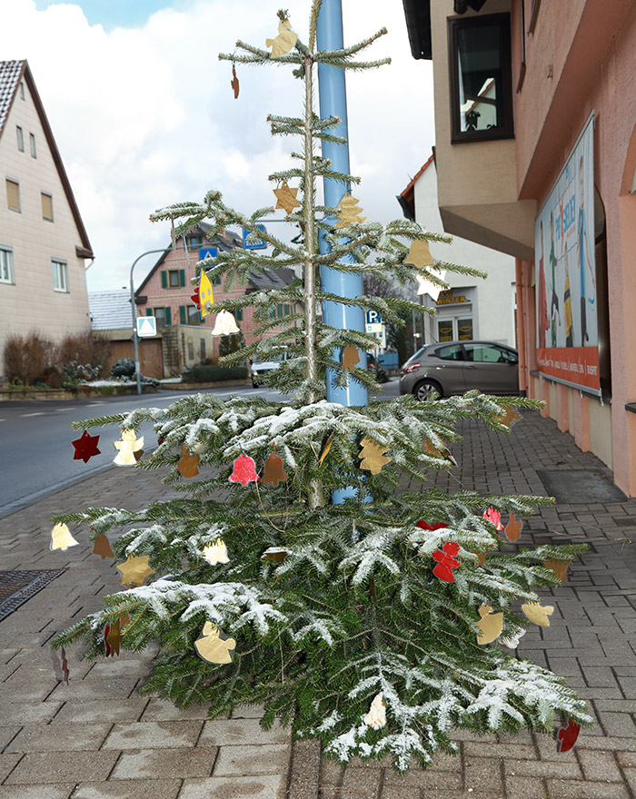 Weihnachtsbaum Ehningen 2017